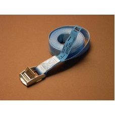 SPANBAND 25MM X 1 METER BUCKLE BLAUW