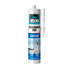 BISON SILICONEN KIT SANITAIR WIT CRT 300ML