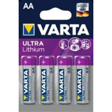 VARTA LITHIUM BATTERIJEN AA 1,5V 4STK