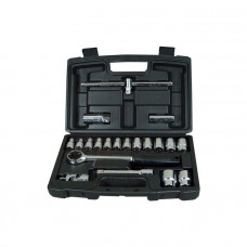 1/2" DOPSLEUTELSET- DOPPENDOOS (20 DELIGE SET)