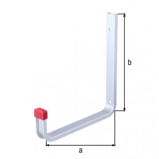 WANDHAAK GEBOGEN ALUMINIUM 200X190