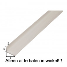 HOEKPROFIEL PVC WIT 40X10X2/1