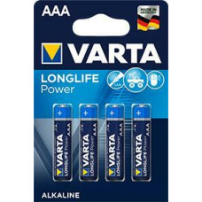 VARTA BATTERIJEN ALKALINE 4STK HIGH E BLIS LR03/AAA