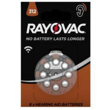 RAYOVAC GEHOORBATTERIJEN V V312