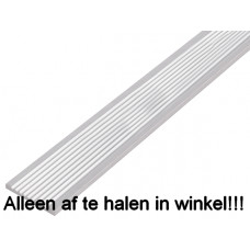 PLATSTAAL GERIBBELD ALU NATUUR 30X3/1 ALUMINIUM PROFIEL