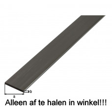 PLATTE STANG ALU BLANK 30X2/2M ALUMINIUM PROFIEL