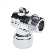 PLIEGER LABEL BL 1ST (-) KOGELSTOPKRAAN 3/8"BUX12 KNEL
