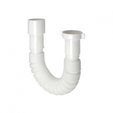 PLIEGER FLEXIBELE SIFON 5/4"X32MM WIT