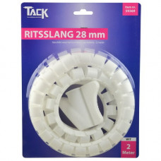 RITSSLANG 28MM 2 METER WIT