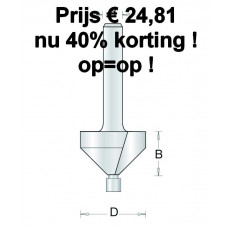 34-6HSS HSS HOEKFREES , D= 22