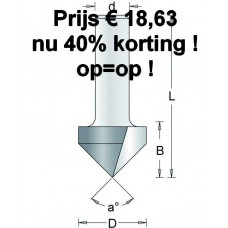 15-8HSS HSS V-GROEFFREES , D= 13.5