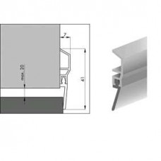 PDS-BR 100 FLAP KUNSTSTOF BRUIN