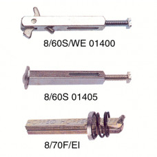 PATENT .HULS M4X22 MESS VERNIKKELD