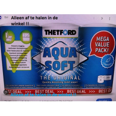 THETFORD AQUA SOFT PROMOPACK TOILETPAPIER(6 STUKS)
