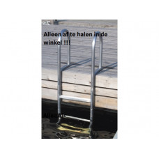 ZWEMTRAP ALUMINIUM 5 TREDEN