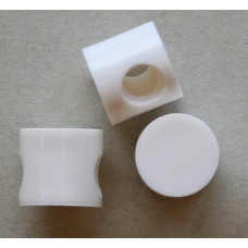 STIFTMOEREN - DWARSMOER M6X12MM NYL. WIT 1126 OP=OP!