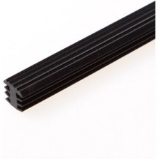 TRAPSTRIP ZWART T 11X9MM INFREES TRAP PROFIEL 11 MM OP=OP !!!