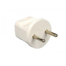 STEKKER RECHT ZONDER RA WIT +EAN OP=OP !!