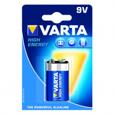 VARTA BATTERIJEN ALKALINE HIGH E BLIS 1STK 6LR61 / 9V