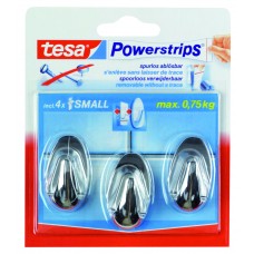 TESA POWERST.MINI CHROOM OVAL 57543/12 (KERN)