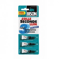 BISON SECONDELIJM MINI'S 3 STUKS VAN 1 GRAM