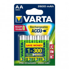 VARTA BATTERIJEN AA ACCU 2600MA 4STK