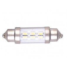 LEDLAMP LED3 FESTOON 10-30V 37MM K.WIT