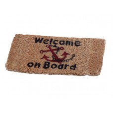 MAT ''WELCOME ON BOARD"25 X 50CM