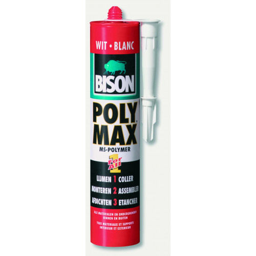 Kitten BISON POLY MAX ORIGINAL WIT CRT 425G*12 NL