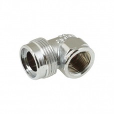 PLIEGER CHROOM AANSLUITNIPPEL HAAKS 3/8" X M24 BINNENDRAAD