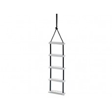 4 TREDEN TOUWLADDER ROTVRIJ TOUW, ANTI-SLIP