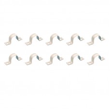 10 STUKS ZADEL IJZER WIT 3/4" 19MM