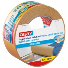 TESA TAPIJTTAPE UNIVERSEEL 25M:50MM 25 50 TRANSPARANT