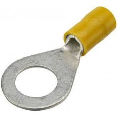 5 ST.KABELSCHOEN OOG 10MM GEEL
